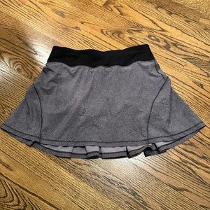 Lulu lemon skirt with built in shorts, like new!